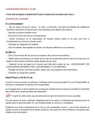 Charte 2026-2027